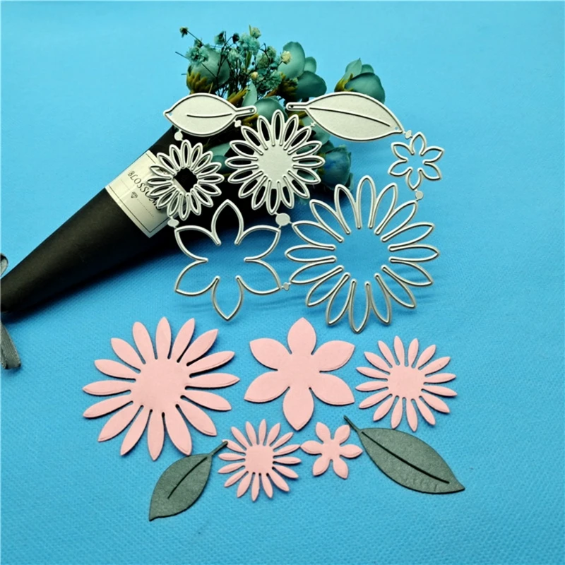 Flower Leaf Metal Cutting Dies Stencil DIY Scrapbooking Album Paper Card Template Mold Embossing Craft Decoration
Flower Leaf Metal Cutting Dies Stencil DIY Scrapbooking Album Paper Card Template Mold Embossing Craft Decoration