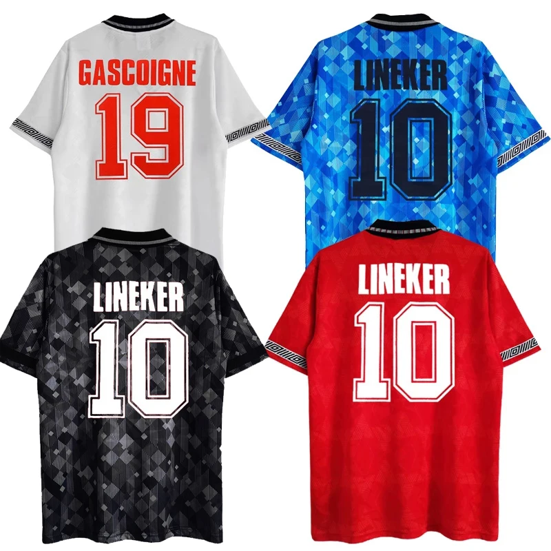 1990 RETRO SOCCER JERSEYS GASCOIGNE ROBSON LINEKER FOOTBALL SHIRTS CAMISETA UNIFORMS IN STOCK
1990 RETRO SOCCER JERSEYS GASCOIGNE ROBSON LINEKER FOOTBALL SHIRTS CAMISETA UNIFORMS IN STOCK