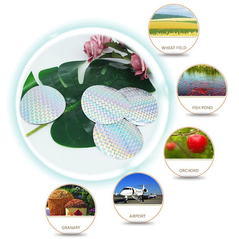 20 шт., отражающие приспособления для защиты растений от насекомых
20 шт., отражающие приспособления для защиты растений от насекомых