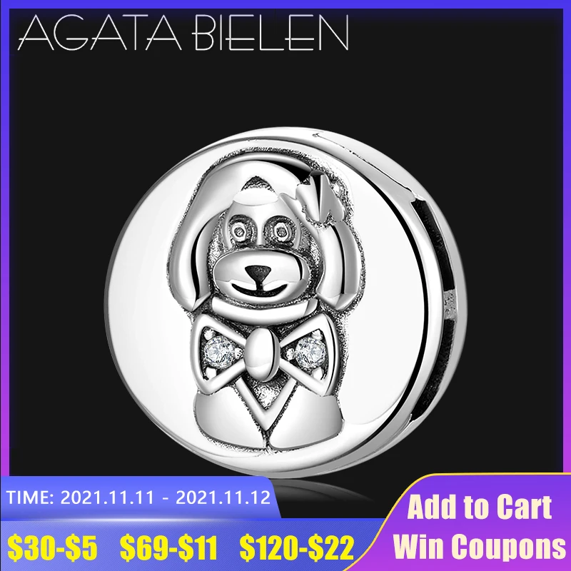 Hot Sale 925 Sterling Silver Gentleman Dog Bow-knot Charms Clip Beads Jewelry Making Fit Reflexions Charm Bracelet
Hot Sale 925 Sterling Silver Gentleman Dog Bow-knot Charms Clip Beads Jewelry Making Fit Reflexions Charm Bracelet