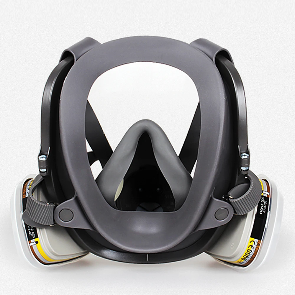 Anti Gas Mask Chemical Industrial Painting Spraying Pesticides Respirator Filter Dust Full Face Mask Replace 3M 6800 Type
Anti Gas Mask Chemical Industrial Painting Spraying Pesticides Respirator Filter Dust Full Face Mask Replace 3M 6800 Type