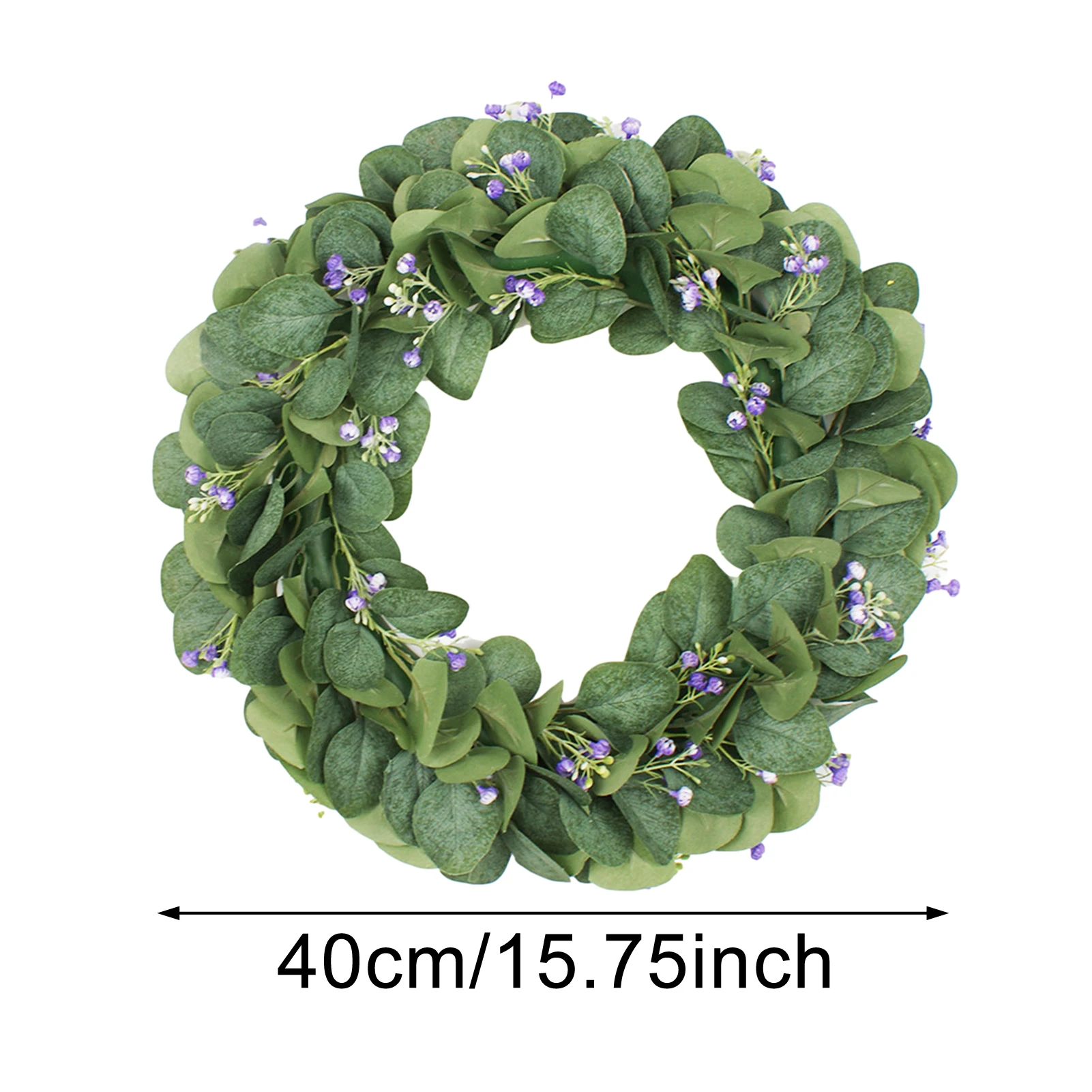 Christmas Wreath Artificial Green Eucalyptus Leaves Holiday Festival Door Hanging Garland Party Decoration for Door Wall Window
Christmas Wreath Artificial Green Eucalyptus Leaves Holiday Festival Door Hanging Garland Party Decoration for Door Wall Window