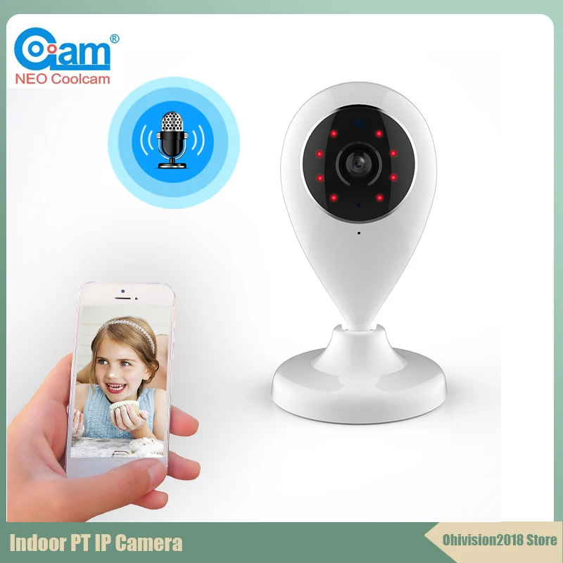 NEO COOLCAM NIP-55AI Smart Home IP Camera 720P Wifi Wireless Support 64G SD Card Compatible with Alexa Echo Show And Google Home
NEO COOLCAM NIP-55AI Smart Home IP Camera 720P Wifi Wireless Support 64G SD Card Compatible with Alexa Echo Show And Google Home