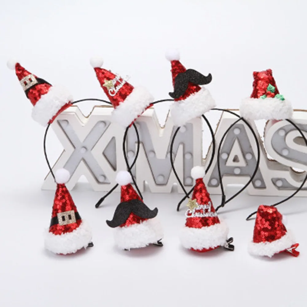 New Christmas Hat Headband Hot Christmas Sequin Headband Santa Xmas Party Decoration Festival Party Props Headwear
New Christmas Hat Headband Hot Christmas Sequin Headband Santa Xmas Party Decoration Festival Party Props Headwear