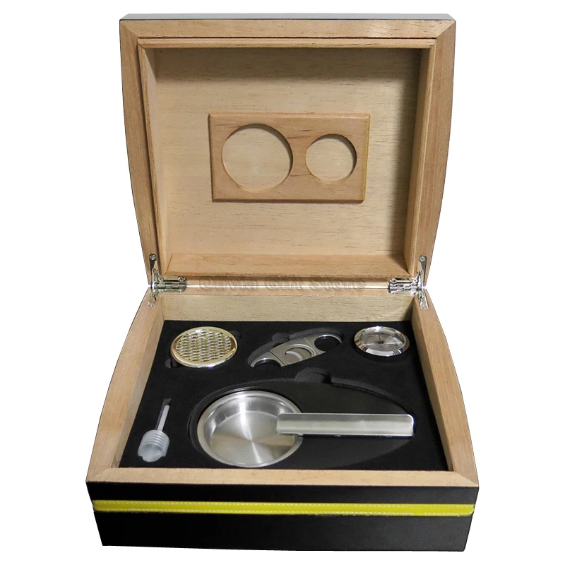 COHIBA Глянцевая Элегантная черная отделка пианино кедровая древесина для сигар шкаф для сигар коробка для сигар с пепельницей гигрометр дело...
COHIBA Глянцевая Элегантная черная отделка пианино кедровая древесина для сигар шкаф для сигар коробка для сигар с пепельницей гигрометр дело...