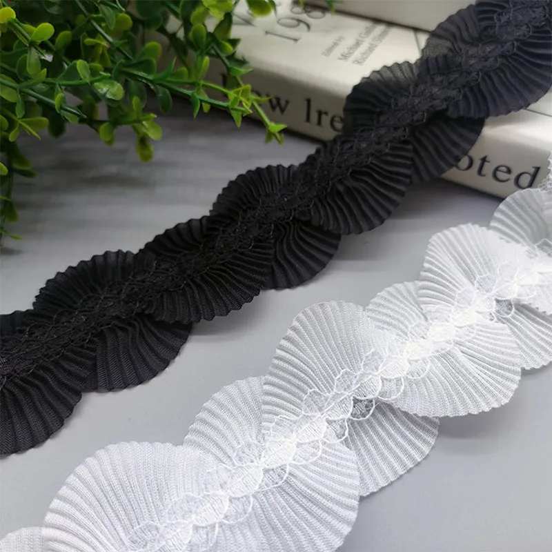 1Yard High Quality Chiffon Lace Fabric Sewing Trim Collar 4.5cm Lace Applique Ribbon Materials Black White Lace For Dresses 6450
1Yard High Quality Chiffon Lace Fabric Sewing Trim Collar 4.5cm Lace Applique Ribbon Materials Black White Lace For Dresses 6450
