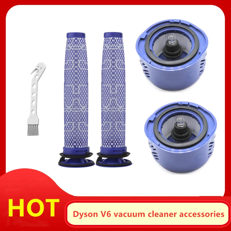 Dyson V6 Cordless vacuum cleaner pre and post filter element of high efficiency Dyson vacuum cleaner
Dyson V6 Cordless vacuum cleaner pre and post filter element of high efficiency Dyson vacuum cleaner