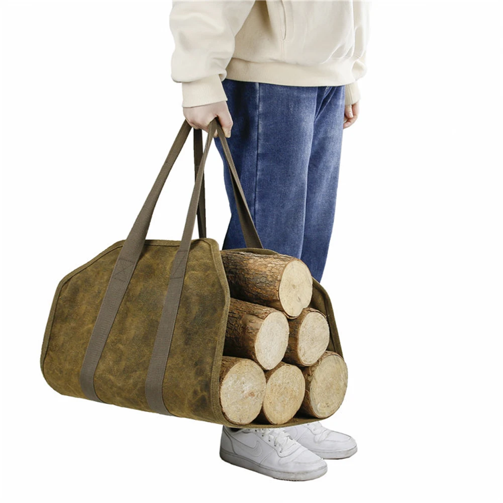 Firewood Storage Bag Canvas Wood Carrier Match Storage Pouch Portable Outdoor Camping Firewood Log Carry Totes
Firewood Storage Bag Canvas Wood Carrier Match Storage Pouch Portable Outdoor Camping Firewood Log Carry Totes