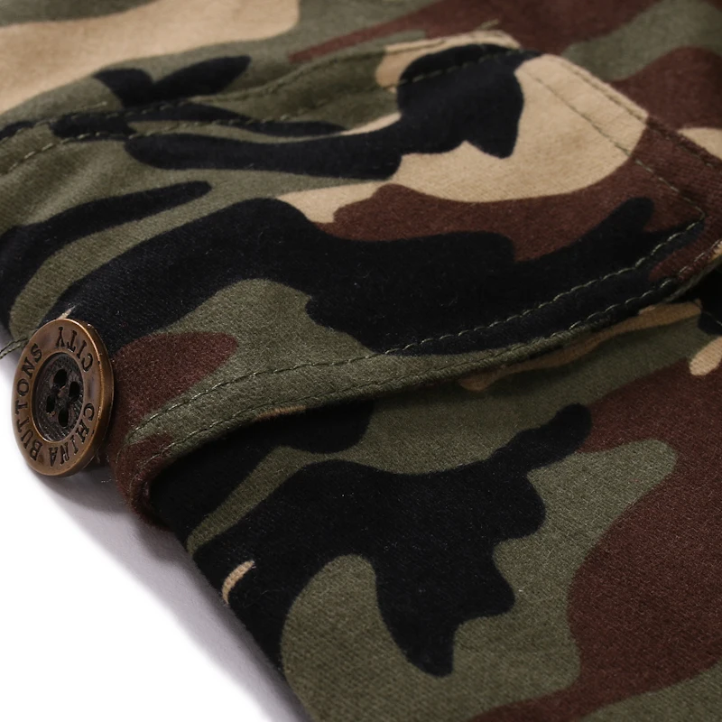 Men Pants Men's Camouflage Casual Slacks with Lanyard
Men Pants Men's Camouflage Casual Slacks with Lanyard