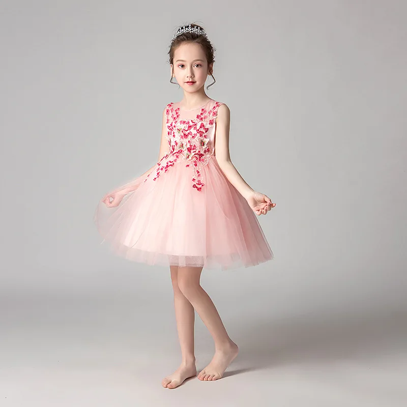Skyyue Lace Flower Girl Dress for Wedding Appliquie Beeding Illusion sleeveless Backless Kid Party Communion Gown 2019 DK2979
Skyyue Lace Flower Girl Dress for Wedding Appliquie Beeding Illusion sleeveless Backless Kid Party Communion Gown 2019 DK2979