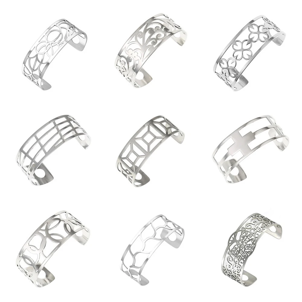 Legenstar Bangles Stainless Steel For Women Hollow Cuff guipure Bracelets&Bangles Manchette Femme 25mm Bracelet Argent Pulseiras
Legenstar Bangles Stainless Steel For Women Hollow Cuff guipure Bracelets&Bangles Manchette Femme 25mm Bracelet Argent Pulseiras