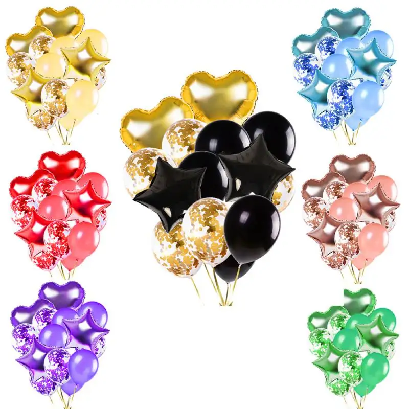 14Pcs Multi Confetti Balloon Happy Birthday Party Balloons Rose Gold Helium Ballons Boy Girl Baby Shower Party Supplies 
14Pcs Multi Confetti Balloon Happy Birthday Party Balloons Rose Gold Helium Ballons Boy Girl Baby Shower Party Supplies