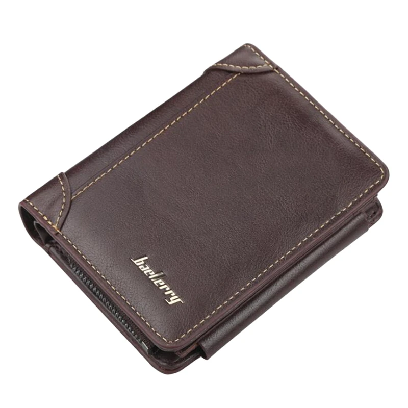 Cadeau Homme Leather Men Wallets High Quality Zipper Short Desigh Card Holder Male Purse Vintage Coin Holder Men Wallets
Cadeau Homme Leather Men Wallets High Quality Zipper Short Desigh Card Holder Male Purse Vintage Coin Holder Men Wallets
