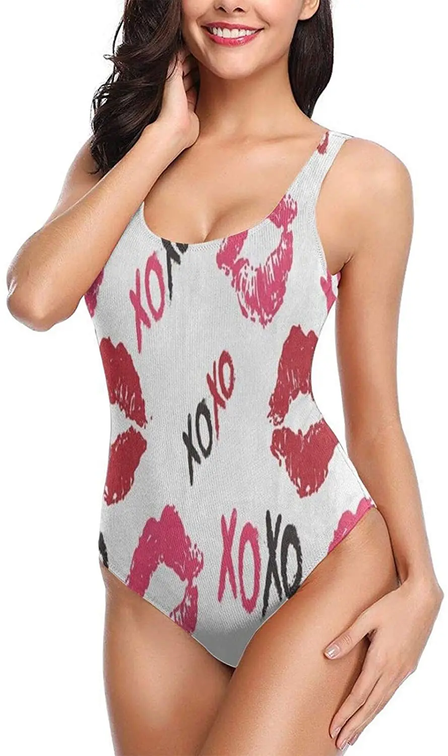 New High Cut Swimwear One-Piece Sexy Swimsuits Slimming For Women Teen Girls Women Kiss Lip Romantic
New High Cut Swimwear One-Piece Sexy Swimsuits Slimming For Women Teen Girls Women Kiss Lip Romantic