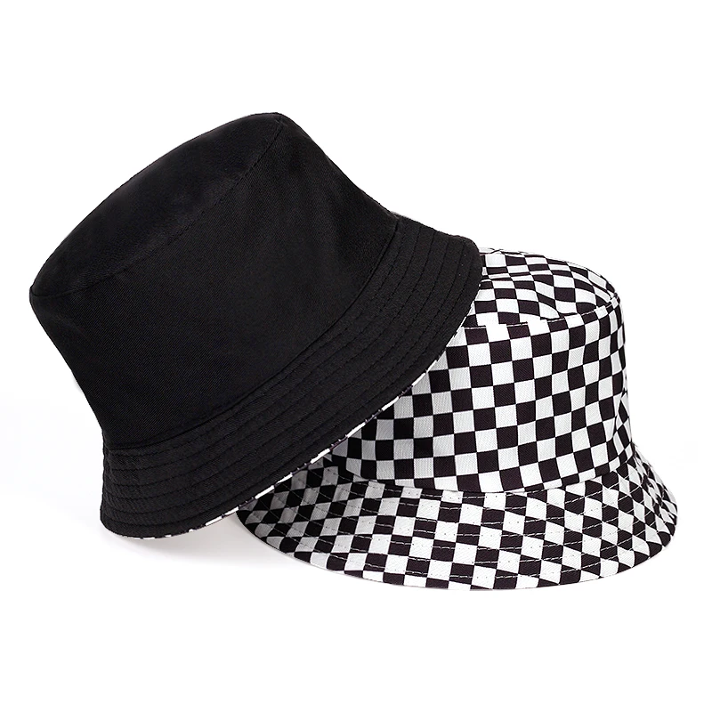 Fashion Double-sided Fisherman Hat Womens Outdoor Shade Bucket Hats Wild Tide Hat Cotton Bucket Hats For Men Casquette
Fashion Double-sided Fisherman Hat Womens Outdoor Shade Bucket Hats Wild Tide Hat Cotton Bucket Hats For Men Casquette