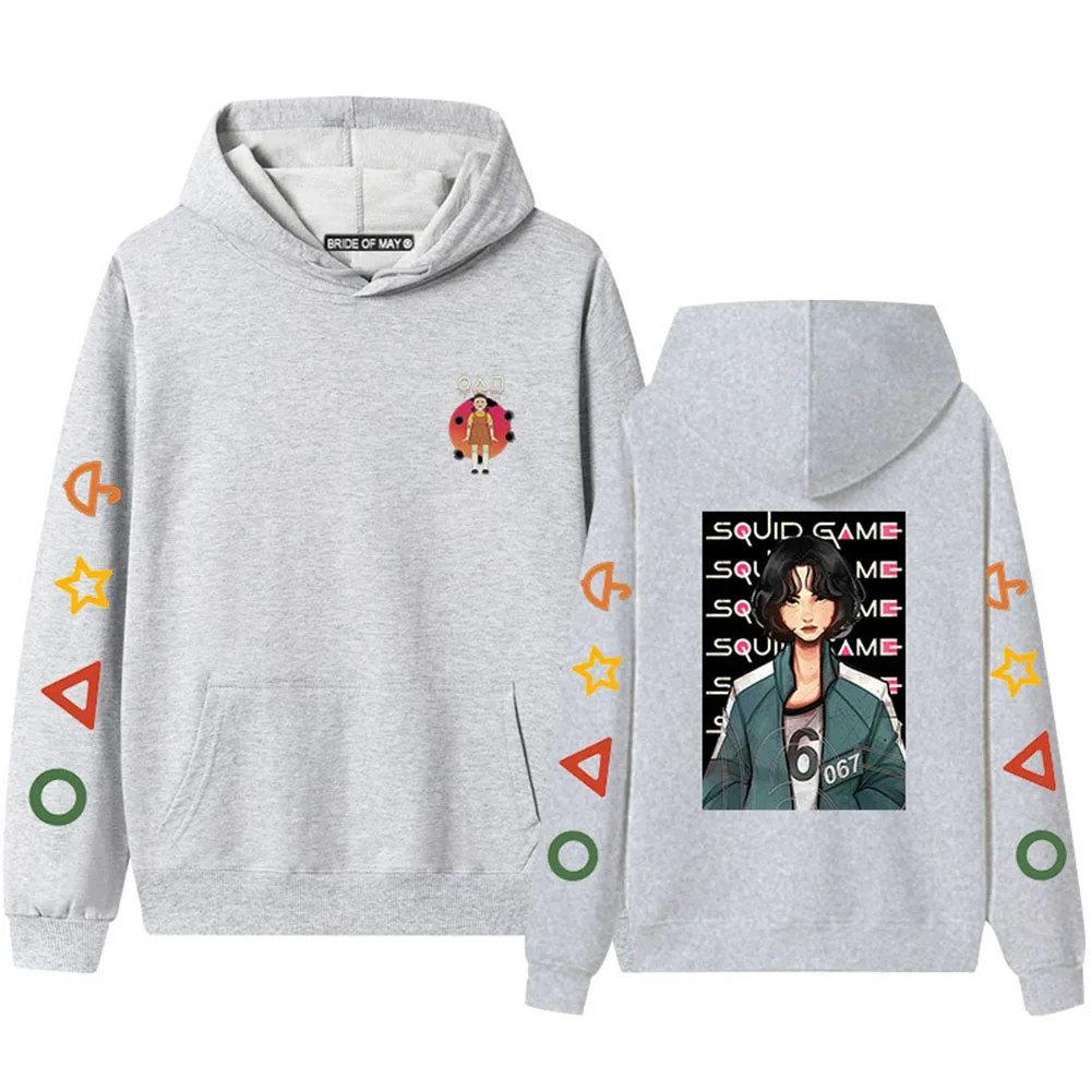 Мужские и женские корейские толстовки из хлопка и флиса 
Мужские и женские корейские толстовки из хлопка и флиса