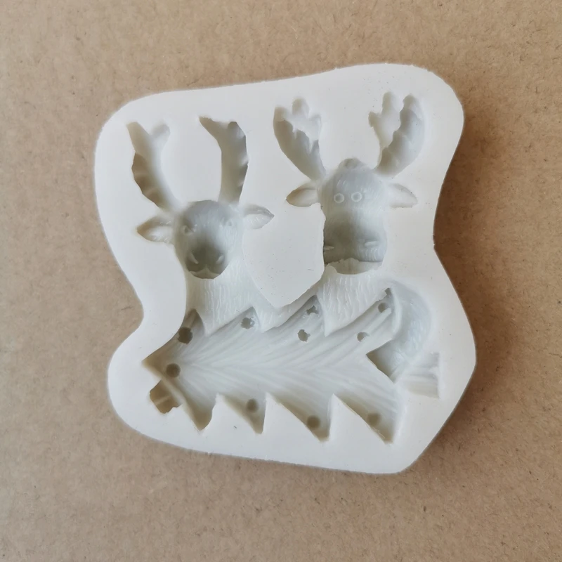 Christmas Deer Epoxy Resin Mold Aromatherapy Plaster Candle Soap Silicone Mould
Christmas Deer Epoxy Resin Mold Aromatherapy Plaster Candle Soap Silicone Mould