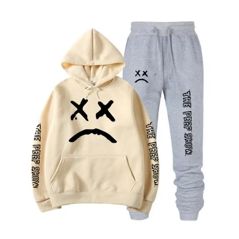 New Fashion Hoodie 2020 Men's Sports Funny Cute Sweatshirt + Sports Pants Set Casual Long Sleeve Thick Hoodie Clothing Set
New Fashion Hoodie 2020 Men's Sports Funny Cute Sweatshirt + Sports Pants Set Casual Long Sleeve Thick Hoodie Clothing Set
