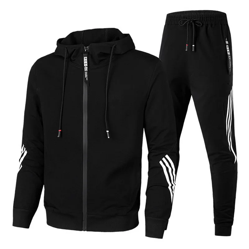 Tracksuits Men Casua Jacket Pants Sets Men zipper Coats trousers side striped sportswear fitness Bodybuilding jogging Suits Male
Tracksuits Men Casua Jacket Pants Sets Men zipper Coats trousers side striped sportswear fitness Bodybuilding jogging Suits Male