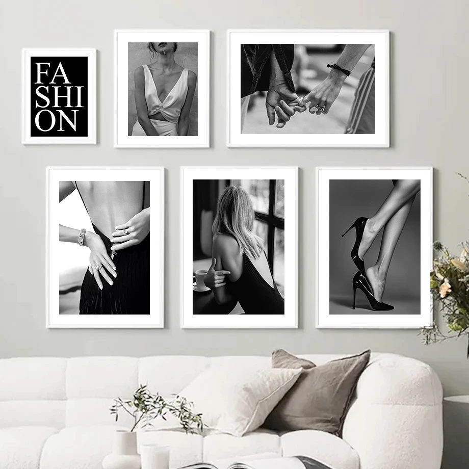 Modern Canvas Painting Poster Print Gray Fashion Pretty Women Clothes Accessories Art Modular Home Rooms Gallery Wall Decoration
Modern Canvas Painting Poster Print Gray Fashion Pretty Women Clothes Accessories Art Modular Home Rooms Gallery Wall Decoration