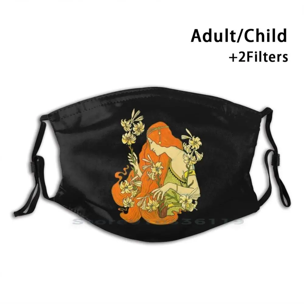 Lily Print Reusable Mask Pm2.5 Filter Face Mask Kids Mucha Flowers Art Womens Beautiful Lily
Lily Print Reusable Mask Pm2.5 Filter Face Mask Kids Mucha Flowers Art Womens Beautiful Lily