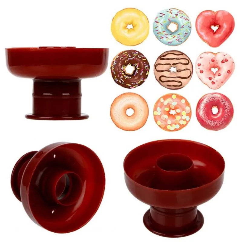 Plasitc Donut batter Maker Mold Desserts Cutter Fondant Doughnut Cutter DIY Cake Bread Desserts Maker Cutter baking accessories
Plasitc Donut batter Maker Mold Desserts Cutter Fondant Doughnut Cutter DIY Cake Bread Desserts Maker Cutter baking accessories