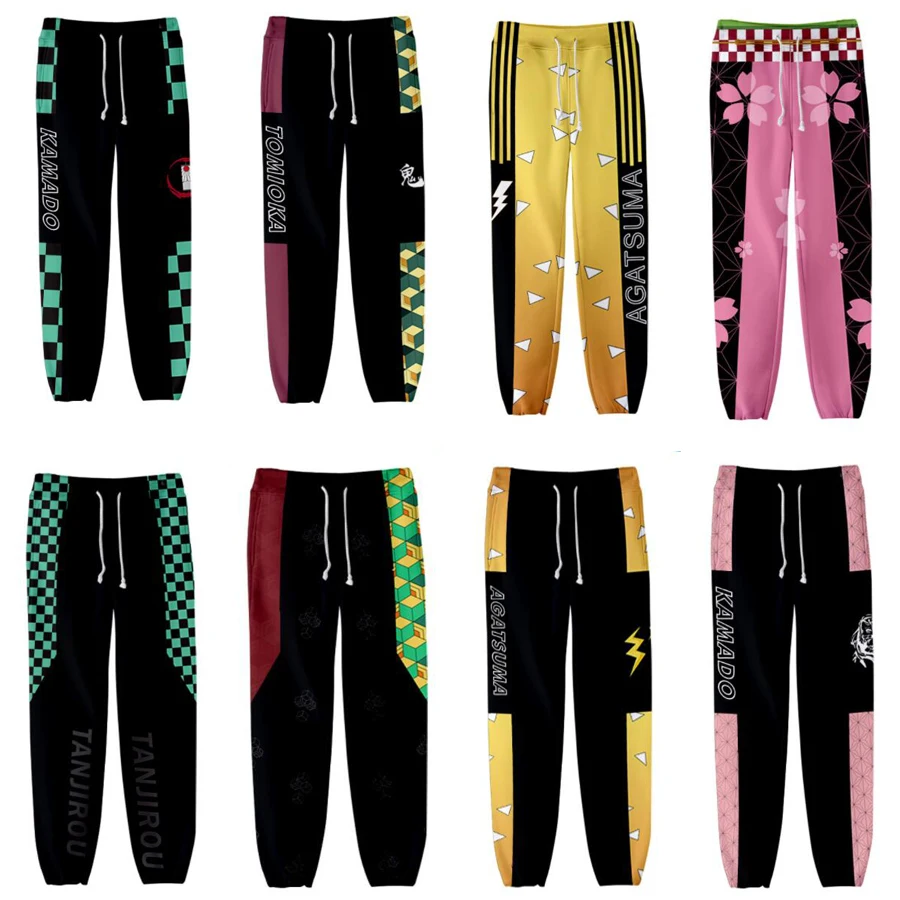 Demon Slayer Kimetsu No Yaiba 3D Joggers Pants Men/Women Casual Sweatpants Kamado Tanjirou Nezuko Tomioka Giyuu Cosplay Costume
Demon Slayer Kimetsu No Yaiba 3D Joggers Pants Men/Women Casual Sweatpants Kamado Tanjirou Nezuko Tomioka Giyuu Cosplay Costume