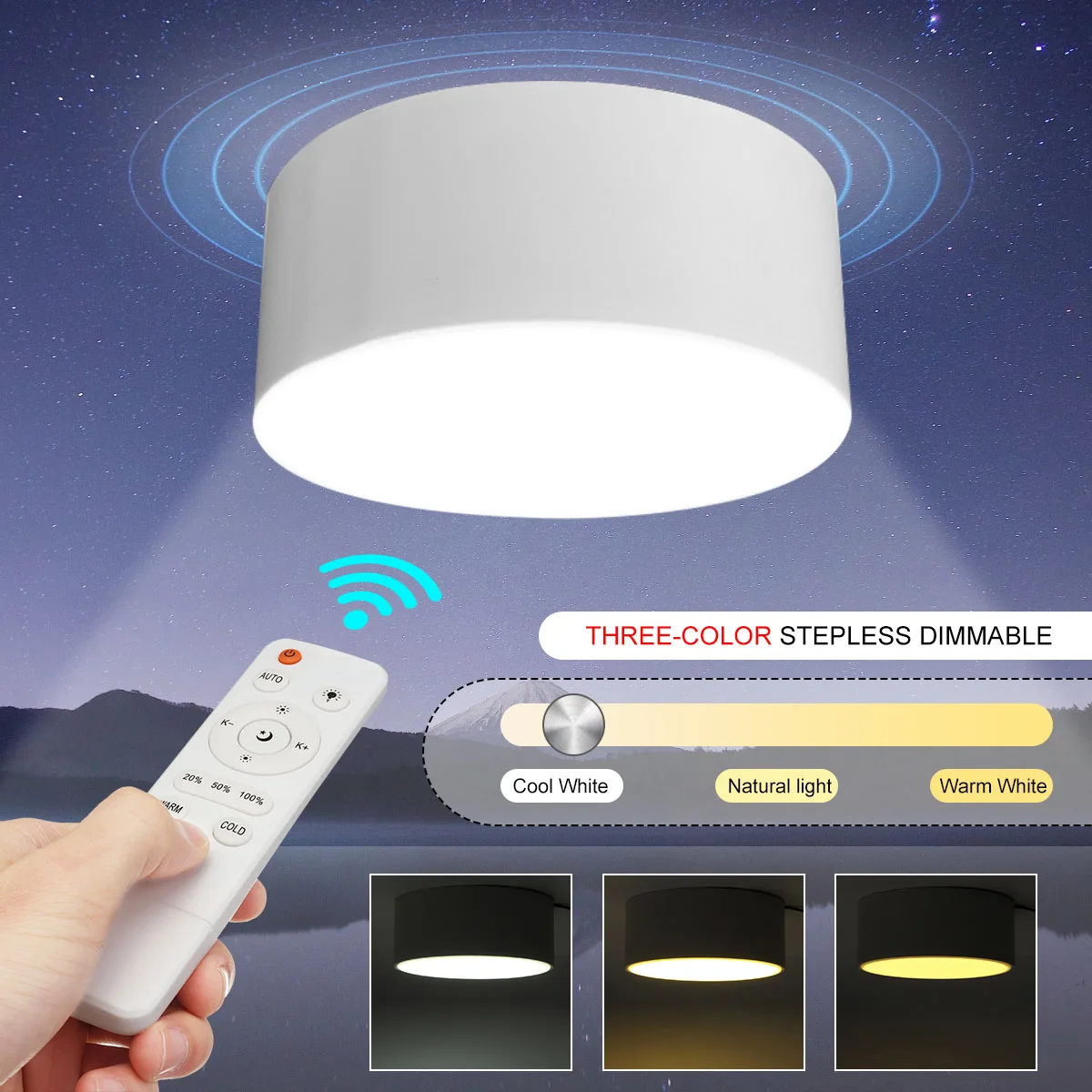 LED Flush Mount Ceiling Light Round Ceiling Panel Lights with Remote Control110-240V 24/36W for Bathroom Kitchen Hallway White
LED Flush Mount Ceiling Light Round Ceiling Panel Lights with Remote Control110-240V 24/36W for Bathroom Kitchen Hallway White