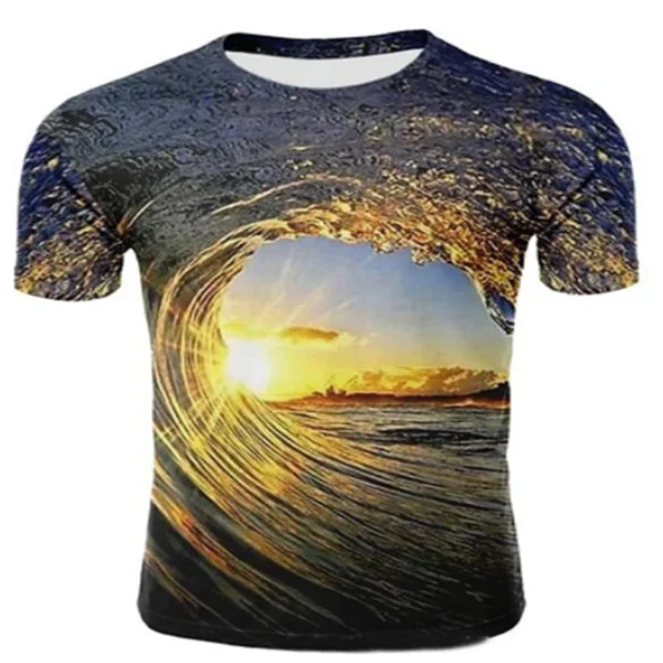 2021 new style landscape T-shirt men's casual top fun 3D men's T-shirt summer O-neck shirt plus size streetwear
2021 new style landscape T-shirt men's casual top fun 3D men's T-shirt summer O-neck shirt plus size streetwear