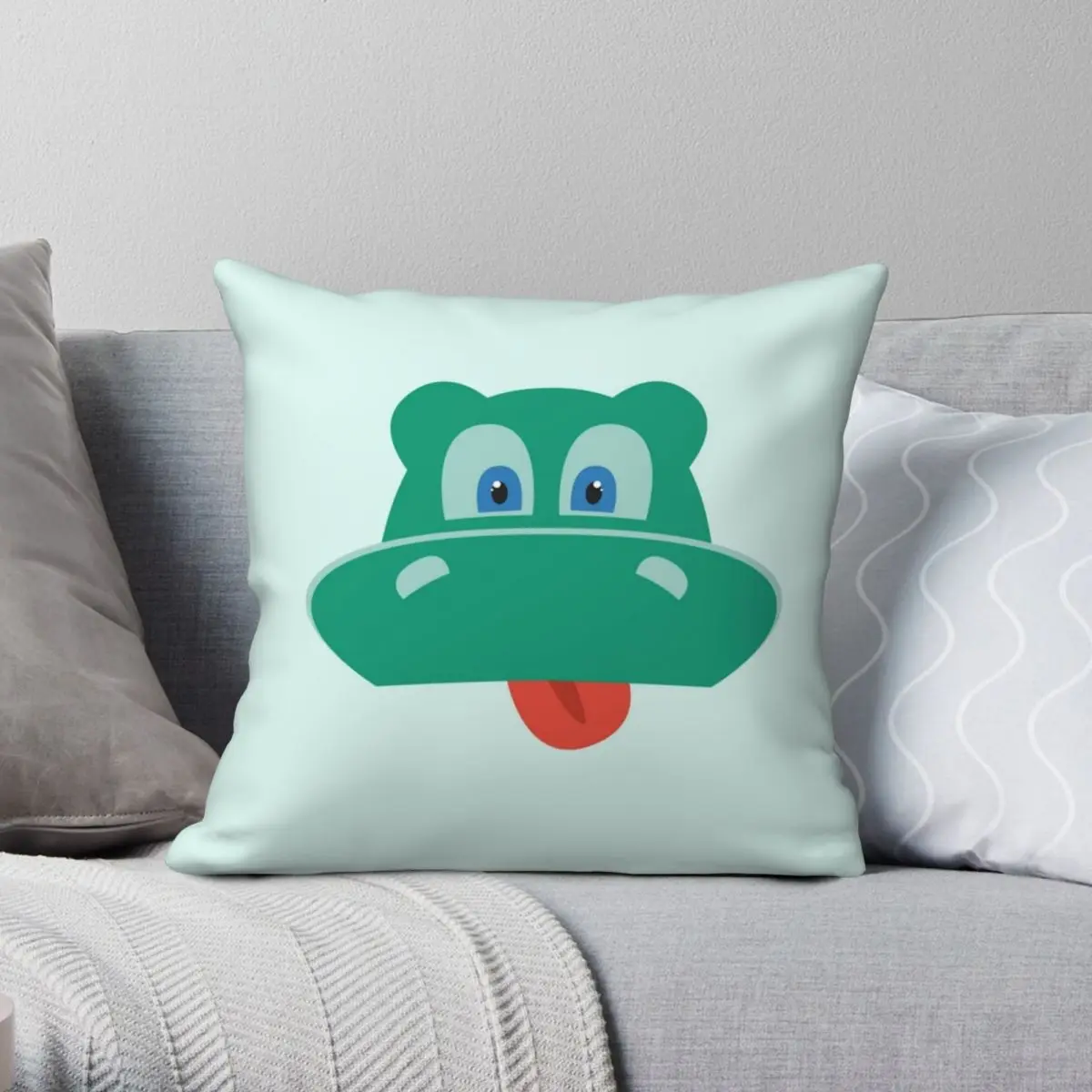 Cute Green Hippo Square Pillowcase Polyester Linen Velvet Pattern Zip Decor Throw Pillow Case Home Cushion Cover
Cute Green Hippo Square Pillowcase Polyester Linen Velvet Pattern Zip Decor Throw Pillow Case Home Cushion Cover