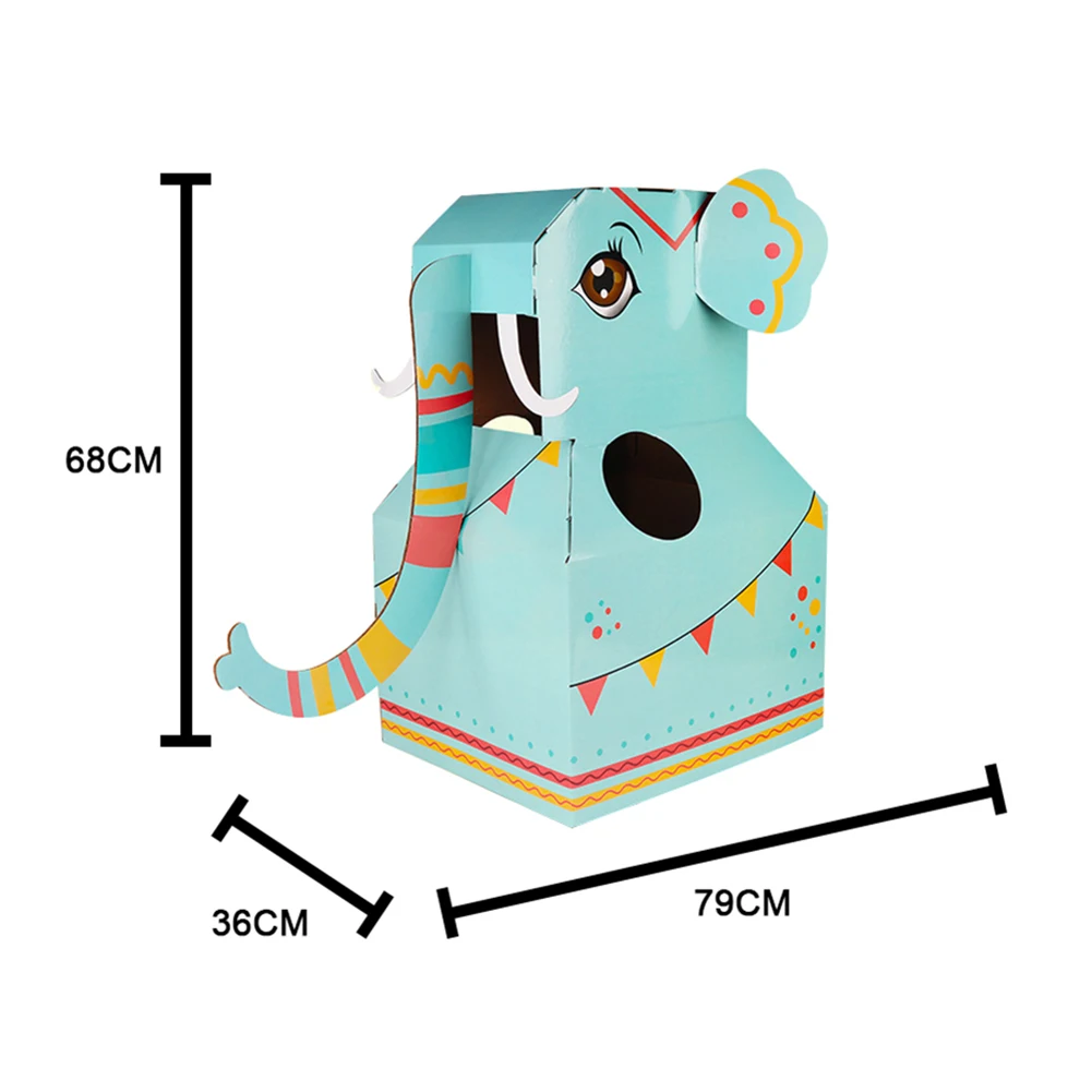Kids DIY Wearable Carton Clothes Handmade Kindergarten Performance Clothing
Kids DIY Wearable Carton Clothes Handmade Kindergarten Performance Clothing