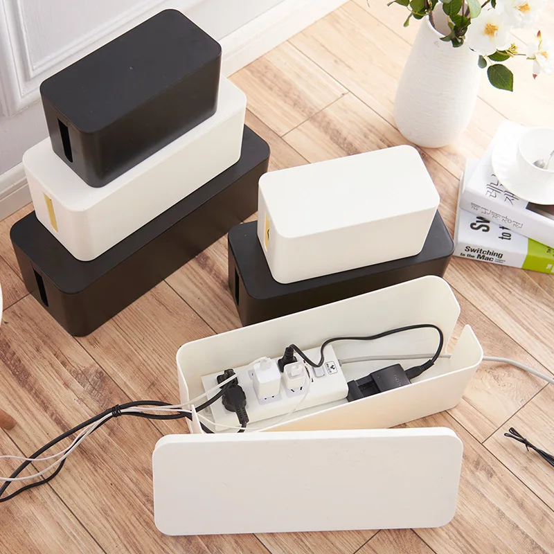3 Sizes Wire Storage Box Power Strip Line Cases Junction Box Cable Tidy Household Necessities Anti Dust Charger Socket Organizer
3 Sizes Wire Storage Box Power Strip Line Cases Junction Box Cable Tidy Household Necessities Anti Dust Charger Socket Organizer