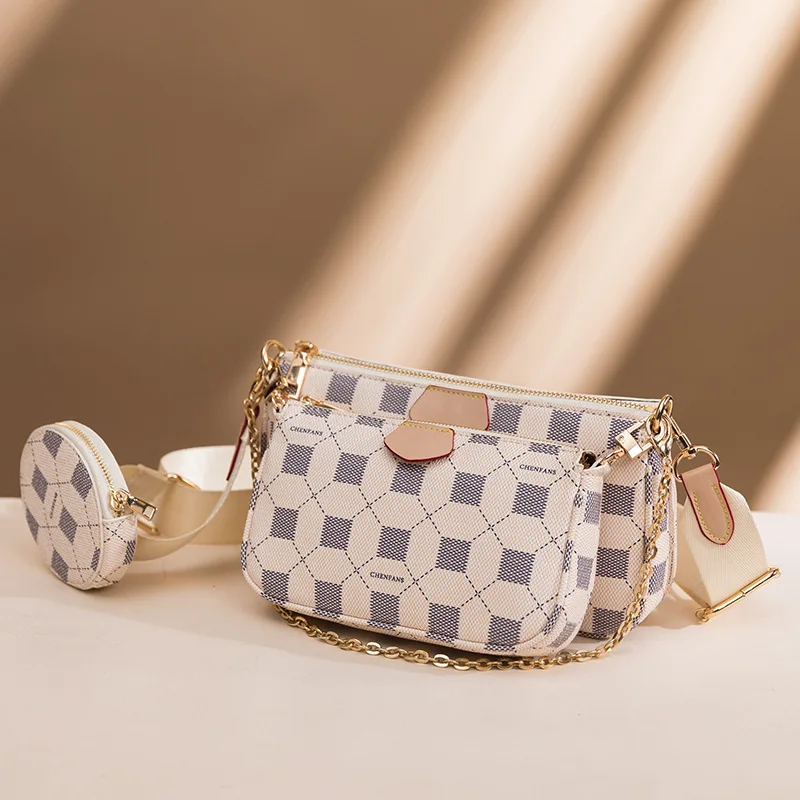 Women's Mahjong Bag 2021 New Trendy Brand Underarm Bag Three-in-one Combination Three-piece Leisure Female Shoulder Bag
Women's Mahjong Bag 2021 New Trendy Brand Underarm Bag Three-in-one Combination Three-piece Leisure Female Shoulder Bag
