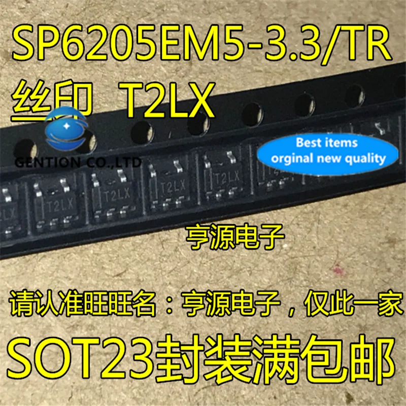 50Pcs SP6205 SP6205EM5-3.3/TR T2LX SOT23 LDO Voltage regulator chip in stock 100% new and original
50Pcs SP6205 SP6205EM5-3.3/TR T2LX SOT23 LDO Voltage regulator chip in stock 100% new and original