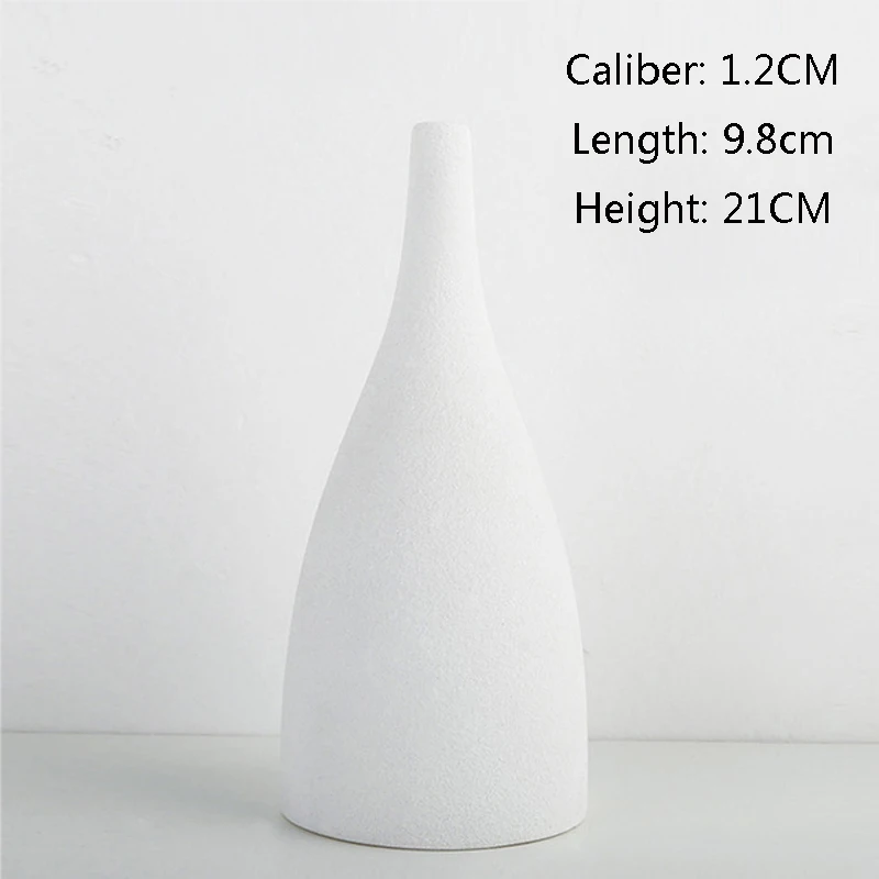 Modern Minimalist Style Water Storage Ceramic Vase Frosted Effect Nordic Floral Ornaments
Modern Minimalist Style Water Storage Ceramic Vase Frosted Effect Nordic Floral Ornaments