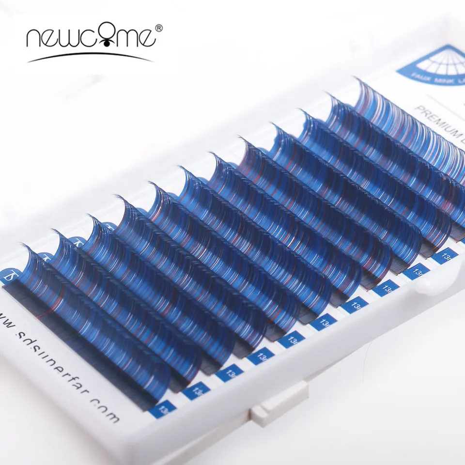 12 Rows Ombre Multi Color Eyelash Extension Natural Silk Mink Beauty Colors Eyelashes 2 Tones Cilios Eye Lashes Makeup Tools
12 Rows Ombre Multi Color Eyelash Extension Natural Silk Mink Beauty Colors Eyelashes 2 Tones Cilios Eye Lashes Makeup Tools