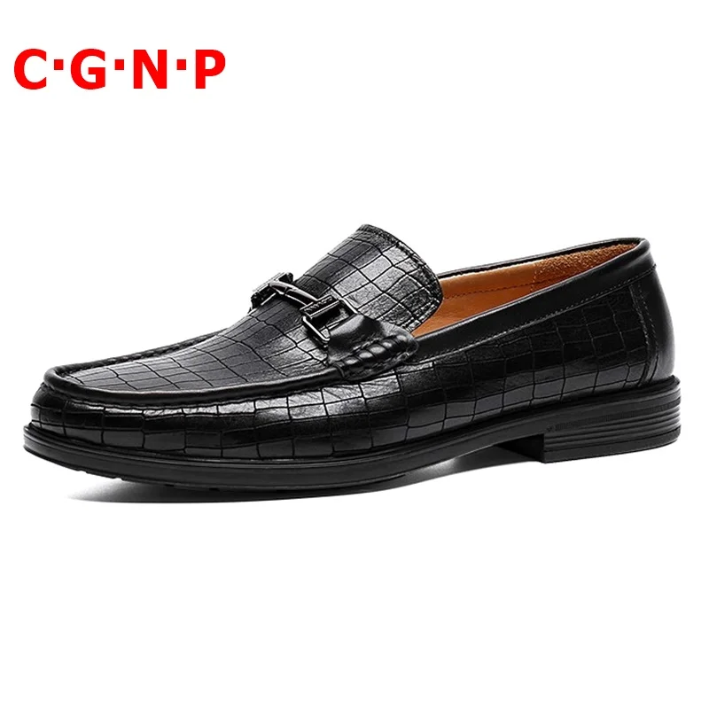 C·G·N·P New Arrival Fashion British Style Loafers Genuine Leather Slip On Business Men Casual Shoes Gentlemen Dress Shoes
C·G·N·P New Arrival Fashion British Style Loafers Genuine Leather Slip On Business Men Casual Shoes Gentlemen Dress Shoes