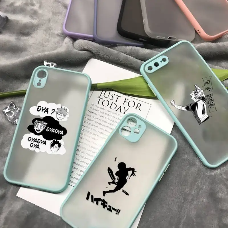 haikyuuPoster volleyball Phone Case matte transparent For iphone 7 8 11 12 plus mini x xs xr pro max cover
haikyuuPoster volleyball Phone Case matte transparent For iphone 7 8 11 12 plus mini x xs xr pro max cover
