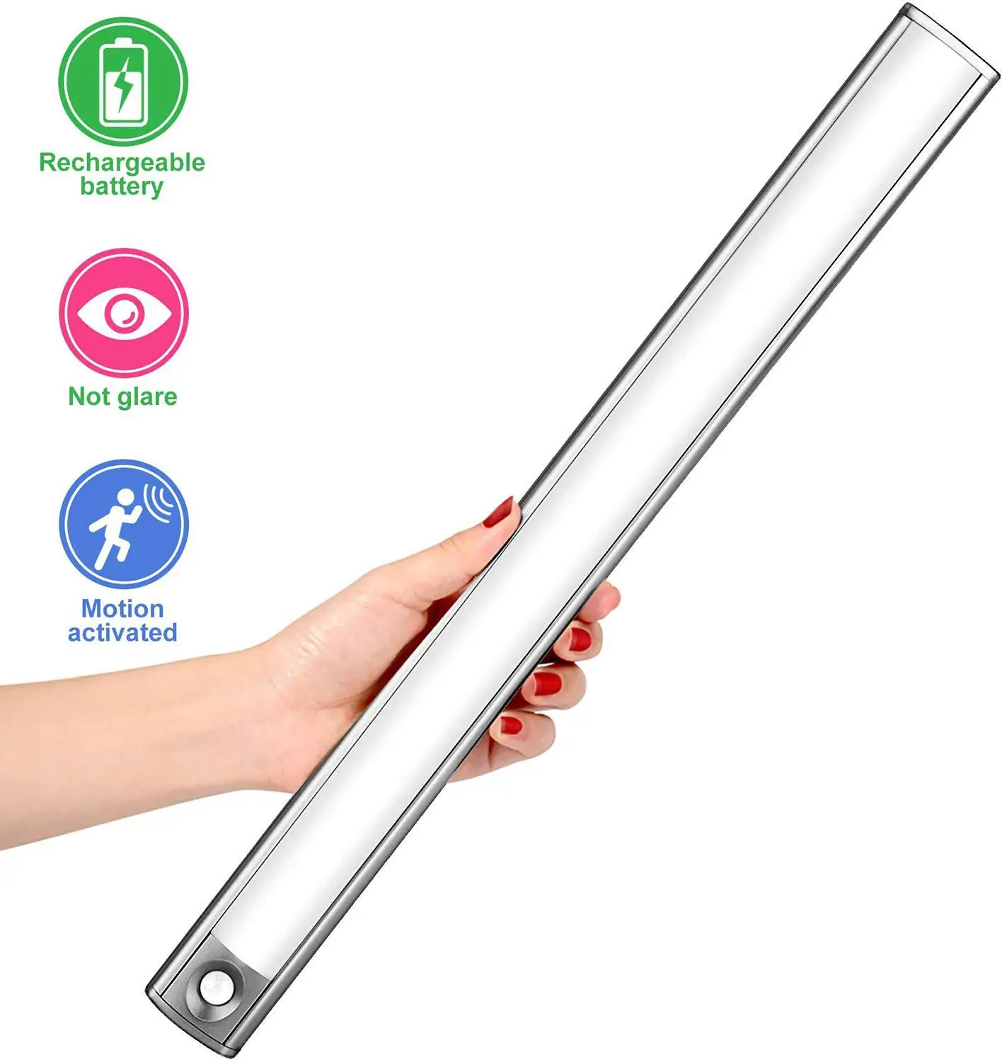 Светодиодный датчик движения DCOO, освещение для шкафа, беспроводное освещение под шкаф, ночное освещение с питанием от батарейки в любом мес...
Светодиодный датчик движения DCOO, освещение для шкафа, беспроводное освещение под шкаф, ночное освещение с питанием от батарейки в любом мес...