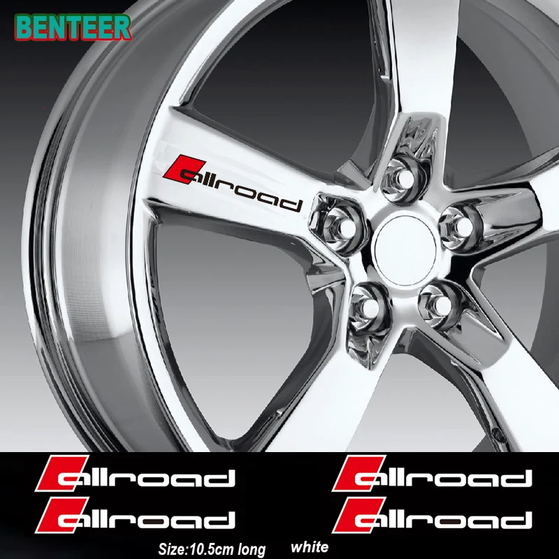 4pcs Allroad Car Wheel sticker For Audi sline A4 B5 B6 B7 B8 A3 8P 8V 8L A5 A6 C6 C5 C7 A1 A7 A8 Q2 Q3 Q5 Q7 TT RS
4pcs Allroad Car Wheel sticker For Audi sline A4 B5 B6 B7 B8 A3 8P 8V 8L A5 A6 C6 C5 C7 A1 A7 A8 Q2 Q3 Q5 Q7 TT RS