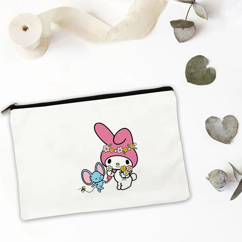 Makeup Pouch My Melody Mini Bag Women's Travel Cosmetic for Set Make Up Traveling Kawaii Free Shipping Bags Suitcase Storage
Makeup Pouch My Melody Mini Bag Women's Travel Cosmetic for Set Make Up Traveling Kawaii Free Shipping Bags Suitcase Storage