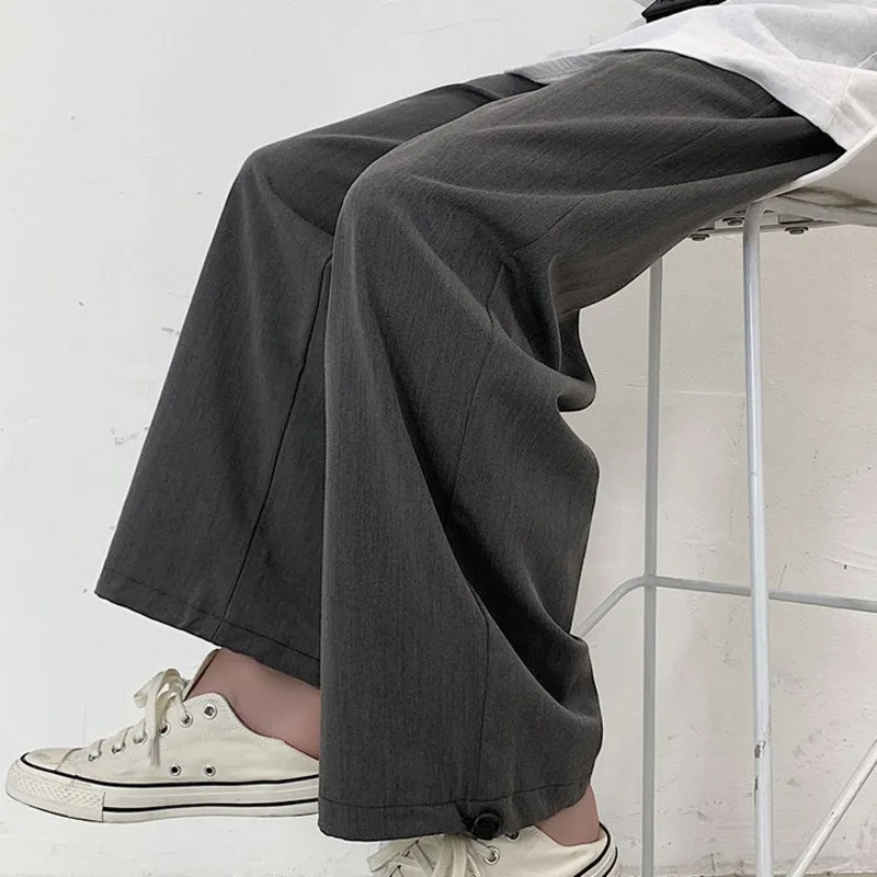 Spring Straight Pants Men's Fashion Solid Color Business Dress Pants Men Streetwear Wild Hip-hop Loose Casual Trousers Mens
Spring Straight Pants Men's Fashion Solid Color Business Dress Pants Men Streetwear Wild Hip-hop Loose Casual Trousers Mens