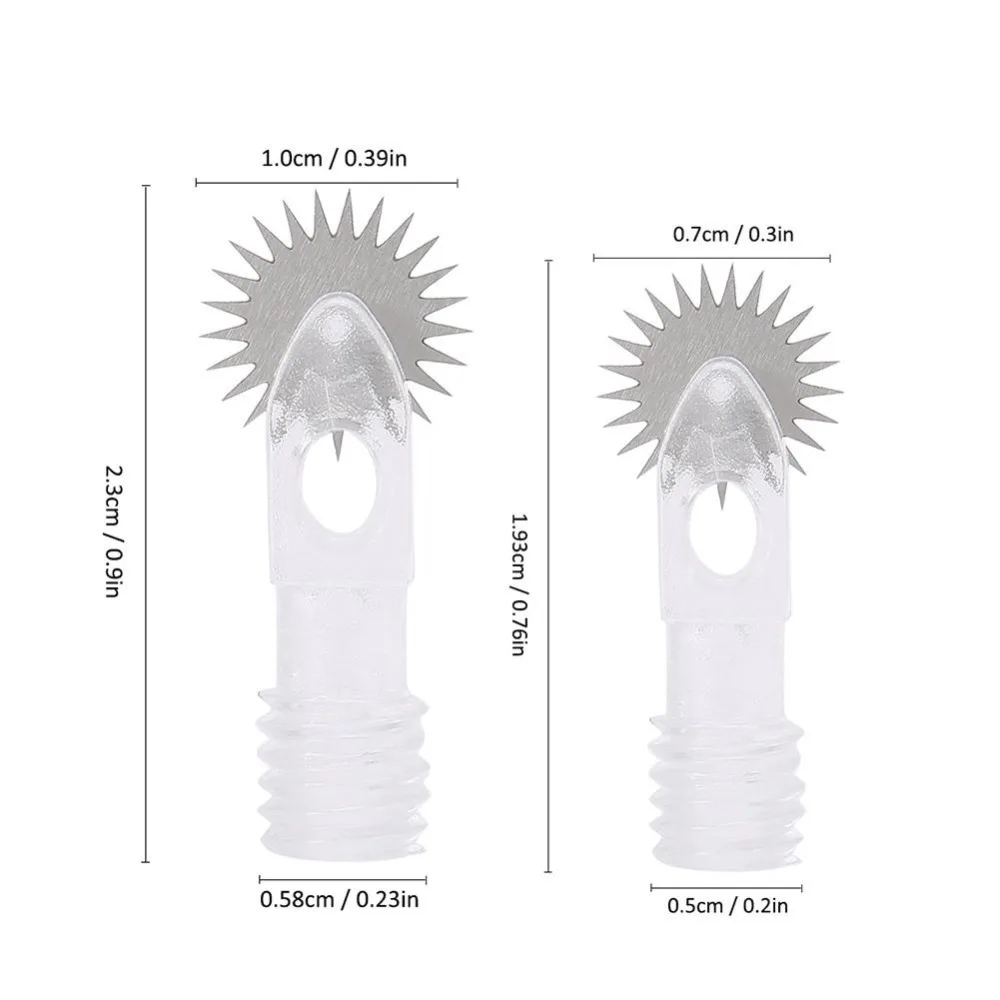 20pcs Microblading Tattoo Needle Roller Fog Eyebrow Eyeline Lip Tattoo Sterile Wheel Needle Manual Curved Blade For Tattoo Pen
20pcs Microblading Tattoo Needle Roller Fog Eyebrow Eyeline Lip Tattoo Sterile Wheel Needle Manual Curved Blade For Tattoo Pen