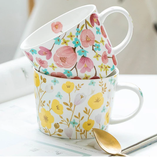 Microwave Coffee Mug Travel Cute Creative Ceramic European Cartoon Flower Pattern Scale Measuring Cup Canecas Gift Ideas E5MKB
Microwave Coffee Mug Travel Cute Creative Ceramic European Cartoon Flower Pattern Scale Measuring Cup Canecas Gift Ideas E5MKB