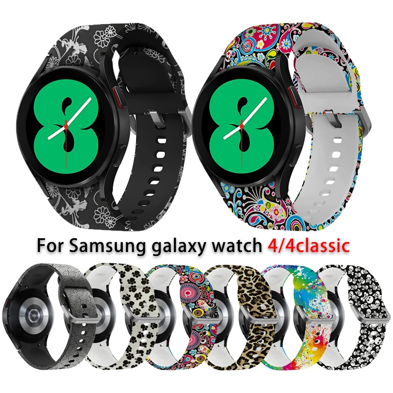 Силиконовый ремешок для Samsung Galaxy Watch 4, 44 мм, 40 мм, 4, Классический смарт-браслет 46 мм, 42 мм, ремешок для часов с принтом
Силиконовый ремешок для Samsung Galaxy Watch 4, 44 мм, 40 мм, 4, Классический смарт-браслет 46 мм, 42 мм, ремешок для часов с принтом