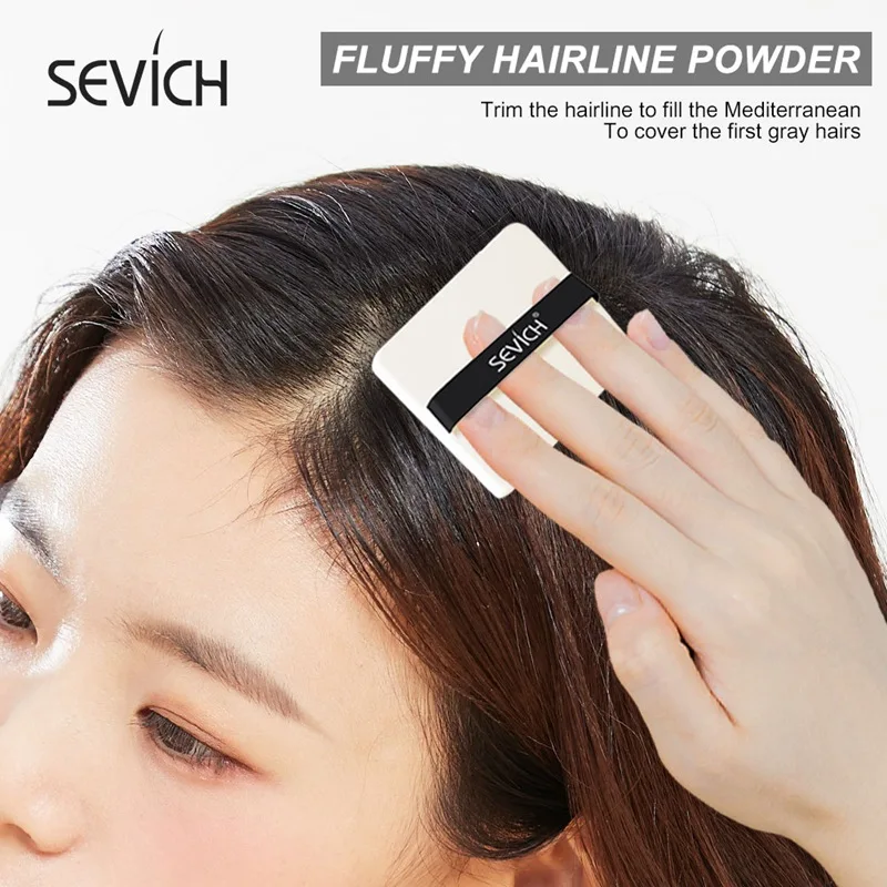 SEVICH Repair Hair Shadow Fiber With Puff Make Up Modify Hairline Cover Gray Hair Trimming Powder Makeup Hair Concealer 12g
SEVICH Repair Hair Shadow Fiber With Puff Make Up Modify Hairline Cover Gray Hair Trimming Powder Makeup Hair Concealer 12g