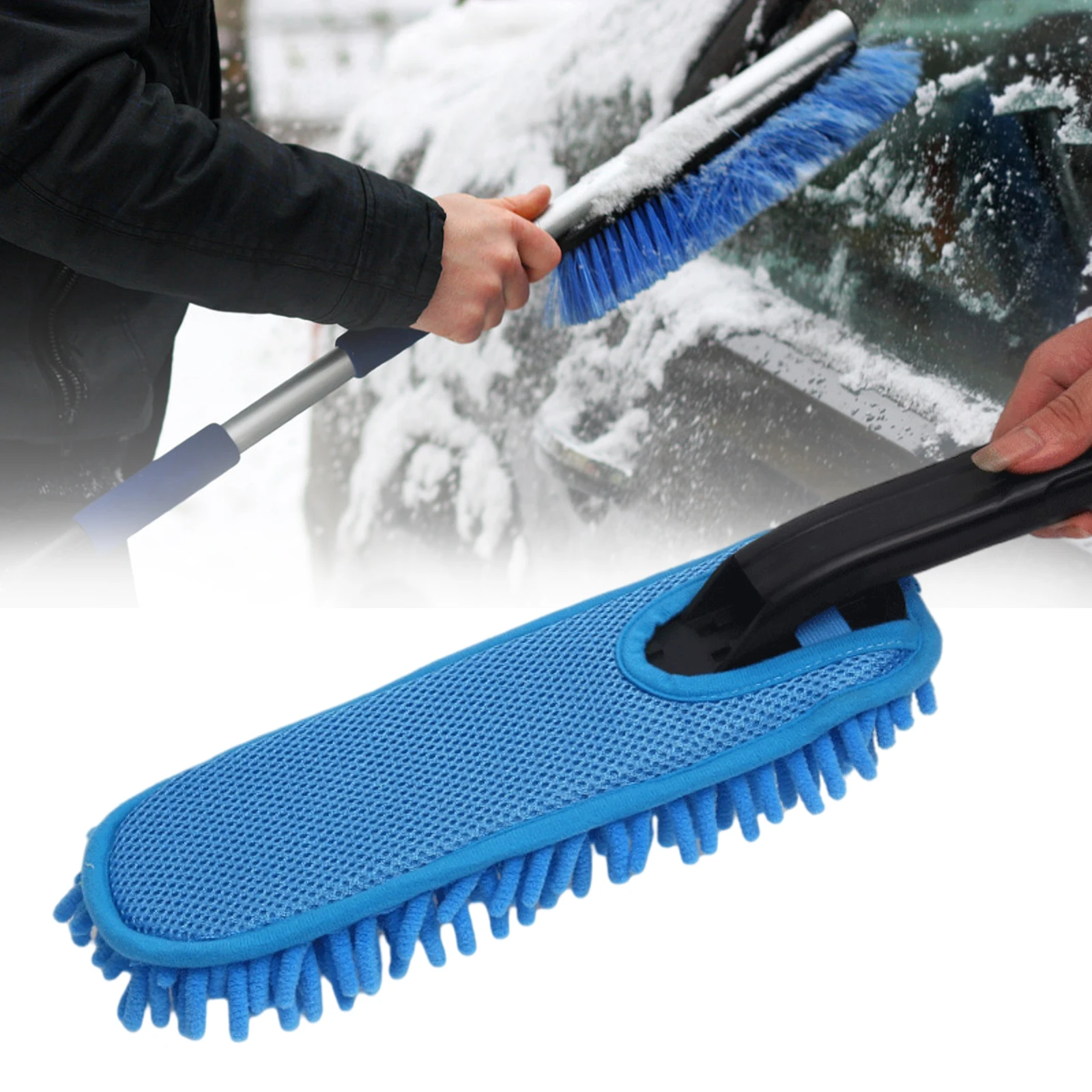 Portable 3-in-1 Car Winter Snow Brush aluminum alloy Multifunctional Detachable Combined car snow shovel set
Portable 3-in-1 Car Winter Snow Brush aluminum alloy Multifunctional Detachable Combined car snow shovel set