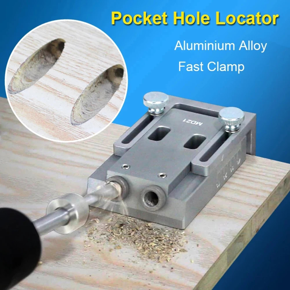 Pocket Hole Jig Kit Tools System With Woodworking Screwdriver 9mm Drill Bit Set Power Tools Routers Joiners 9mm Spacing Ring
Pocket Hole Jig Kit Tools System With Woodworking Screwdriver 9mm Drill Bit Set Power Tools Routers Joiners 9mm Spacing Ring