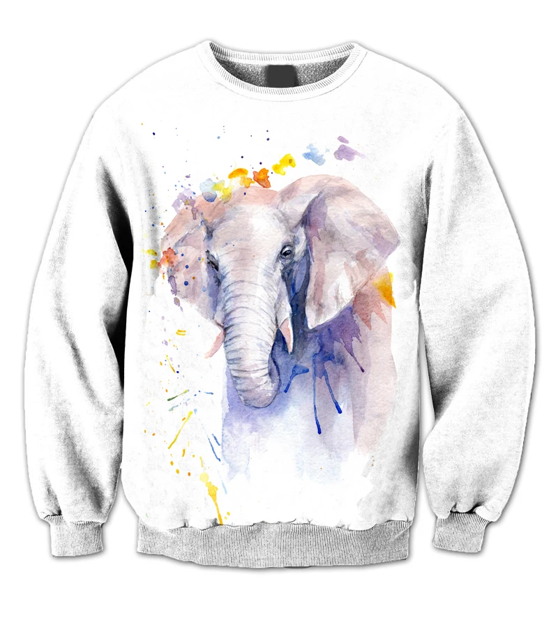 REAL AMERICAN US SIZE Watercolor Elephant 3D Sublimation print Crewneck Sweatshirts plus size 4XL 5XL 6XL
REAL AMERICAN US SIZE Watercolor Elephant 3D Sublimation print Crewneck Sweatshirts plus size 4XL 5XL 6XL