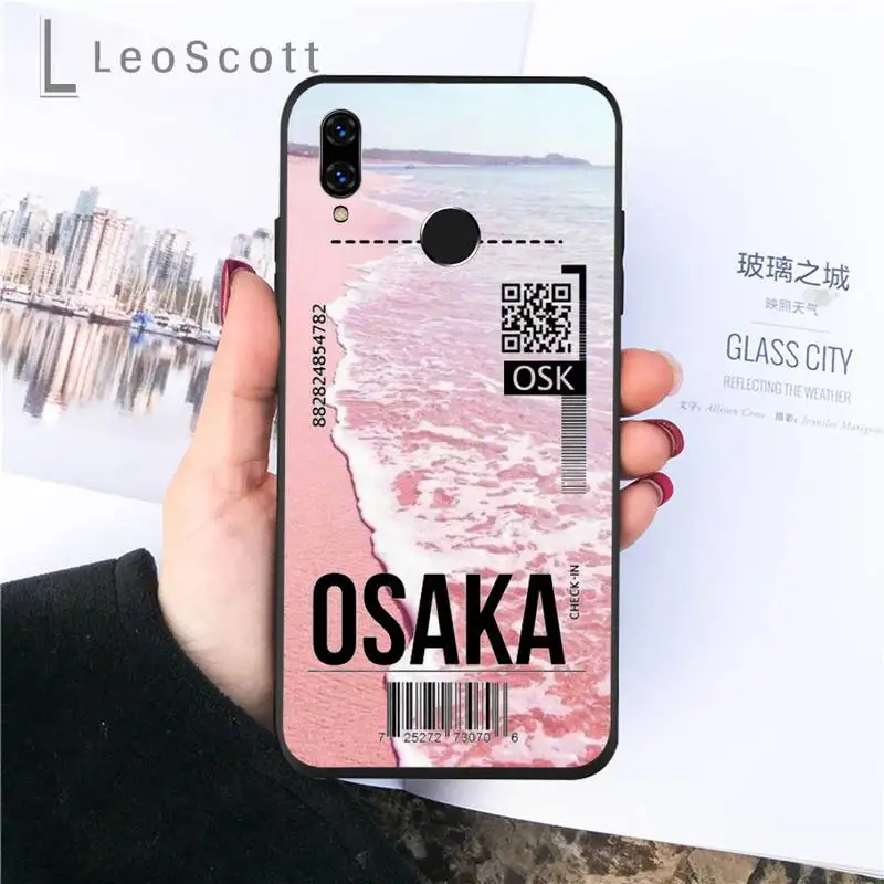 sea air ticket Phone Case For Huawei P9 P10 P20 P30 Pro Lite smart Mate 10 Lite 20 Y5 Y6 Y7 2018 2019
sea air ticket Phone Case For Huawei P9 P10 P20 P30 Pro Lite smart Mate 10 Lite 20 Y5 Y6 Y7 2018 2019